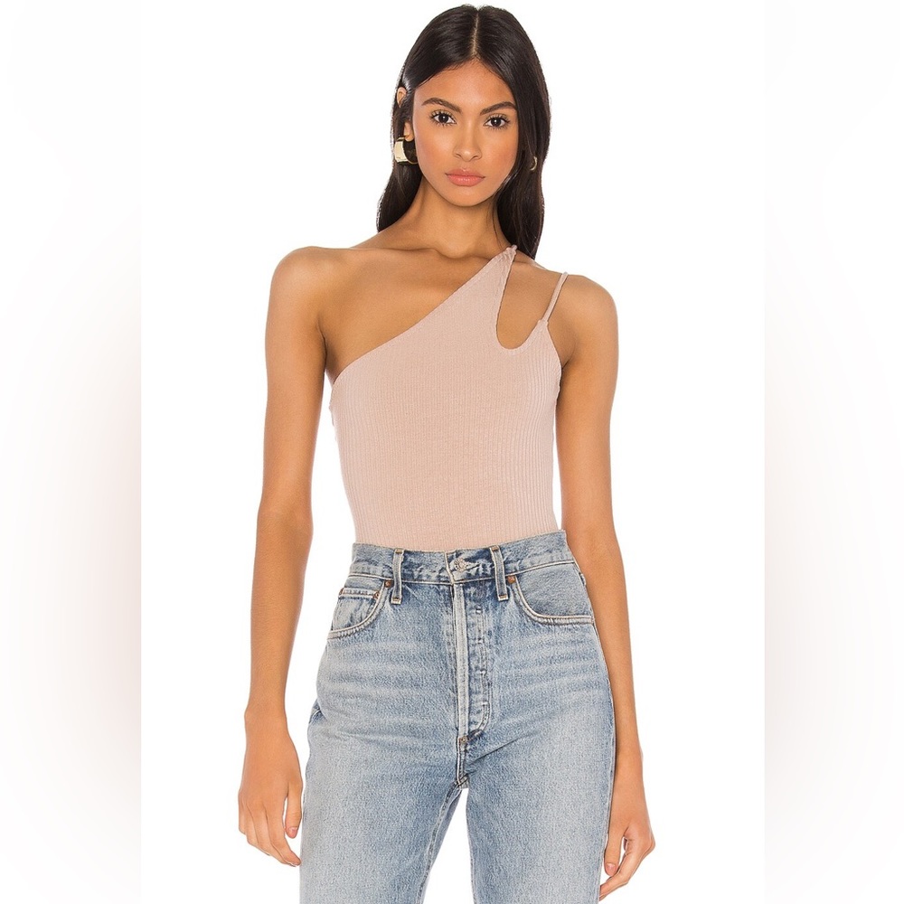 Lovers & Friends one shoulder bodysuit XS